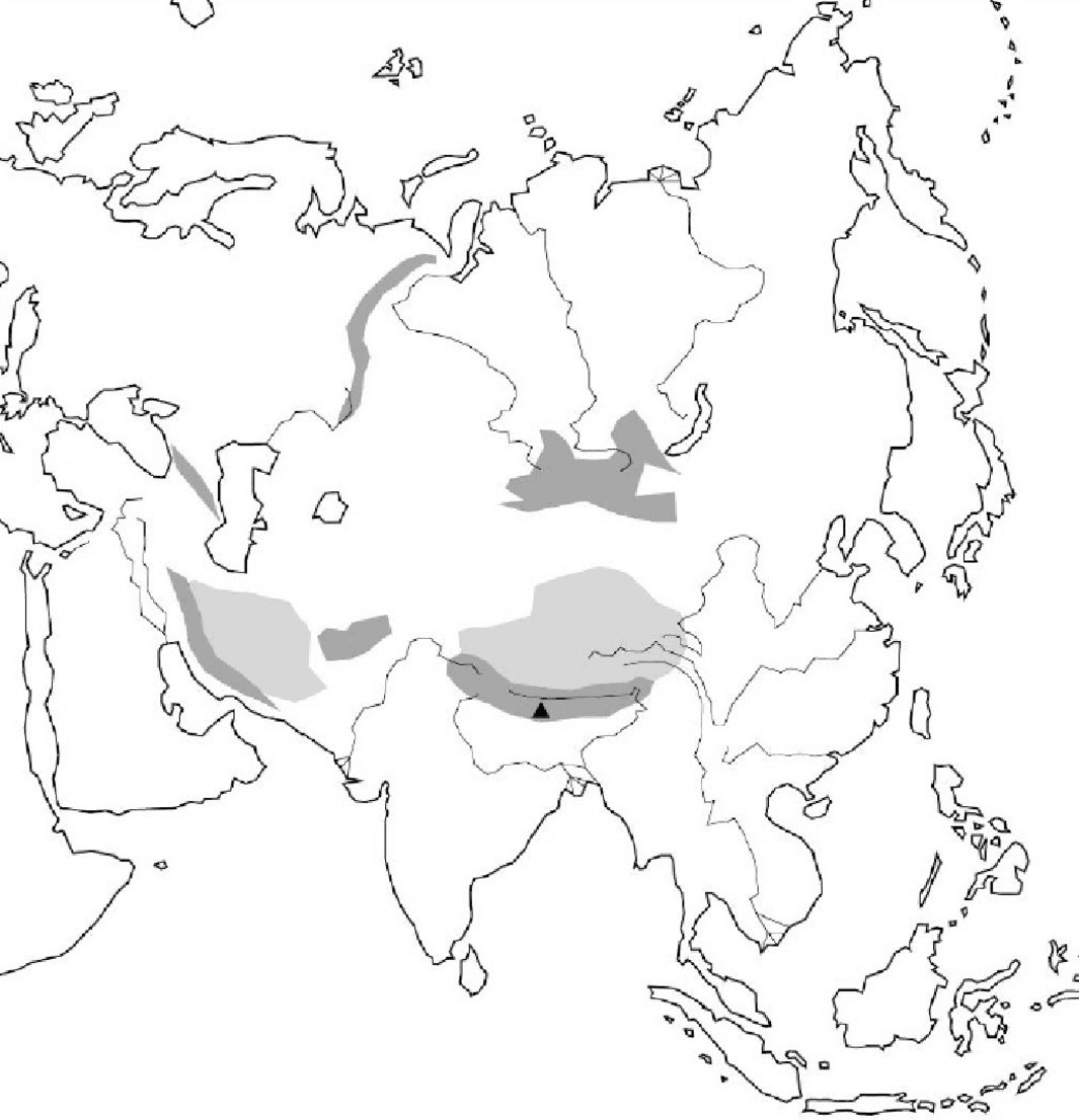 Juegos de Geografía Juego de Mapa Asia físico relieve Cerebriti