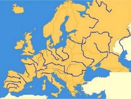 Juegos De Geograf A Juego De Mapa De Europa R Os Cerebriti