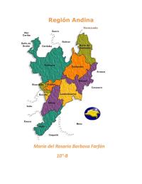 Juegos de Geografía Juego de Colombia región Andina Departamentos y