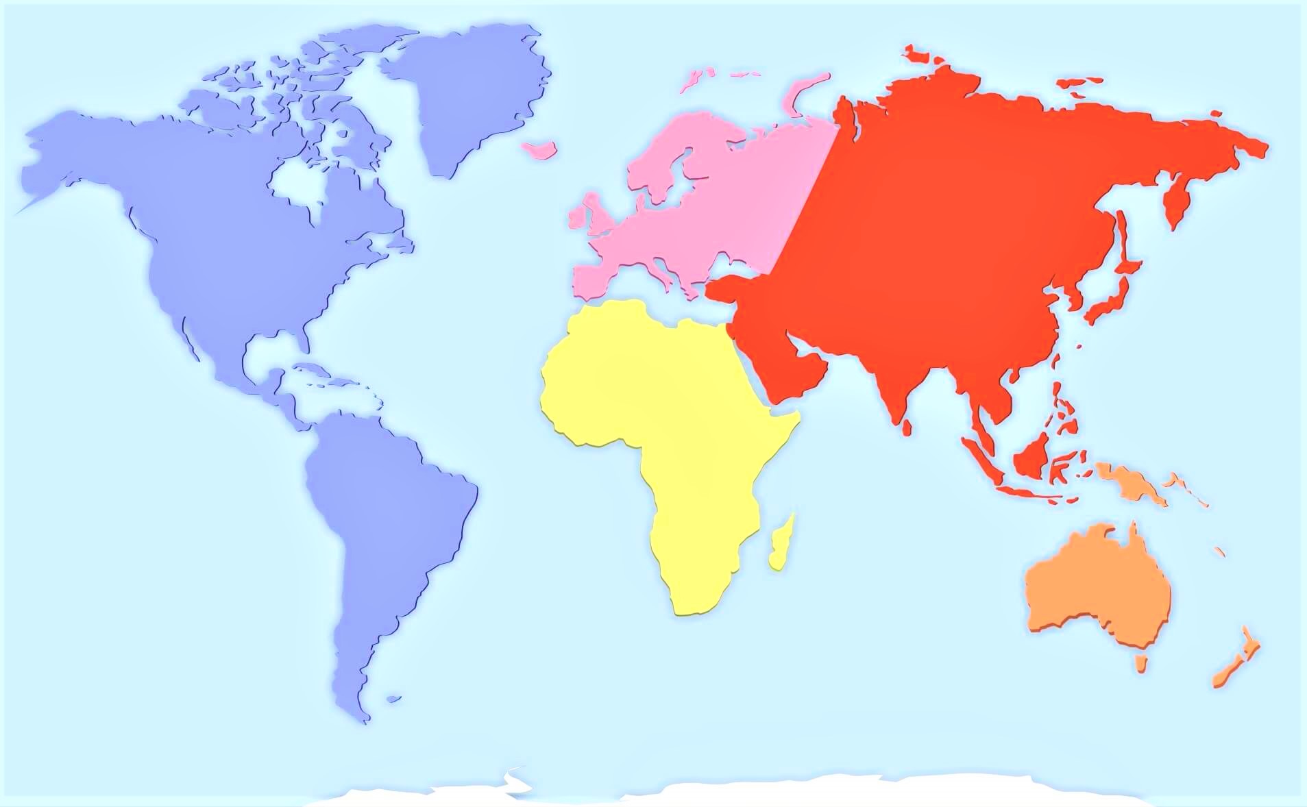 Juegos De Geografía Juego De Jugando A Encontrar El Continente Cerebriti 1391