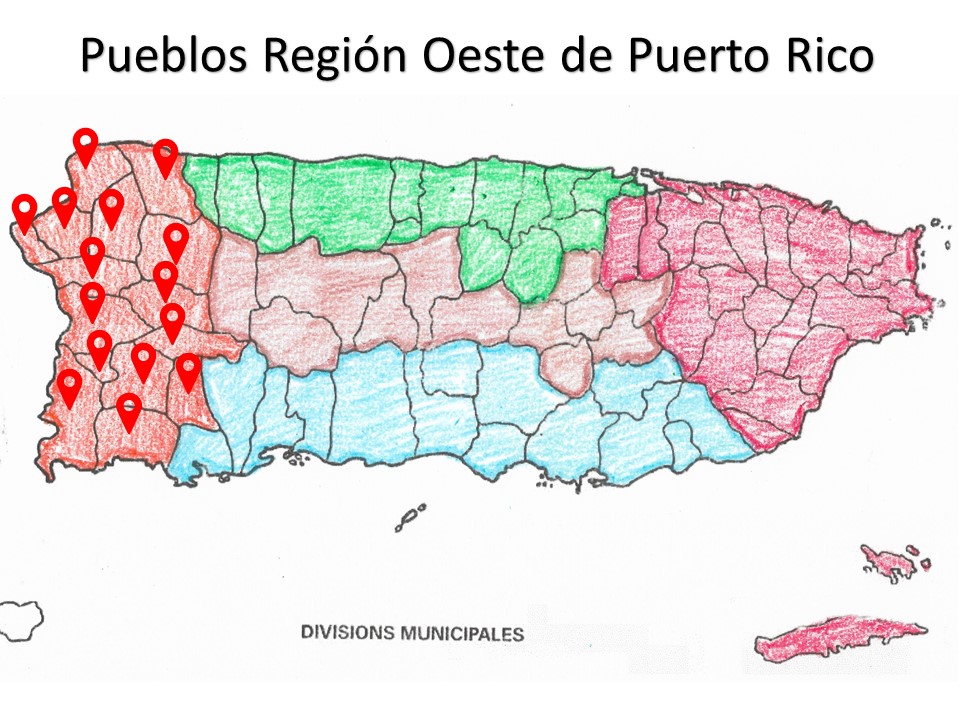 Juegos De Geografia Juego De Region Oeste De Puerto Rico Cerebriti