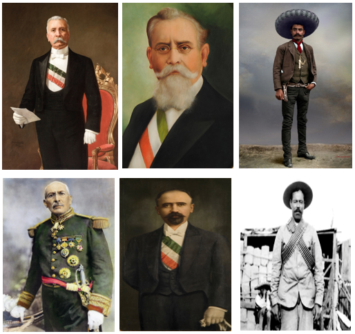 Juegos de Historia | Juego de La Revolución mexicana 1910 | Cerebriti