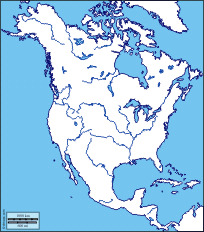 ríos de américa del norte