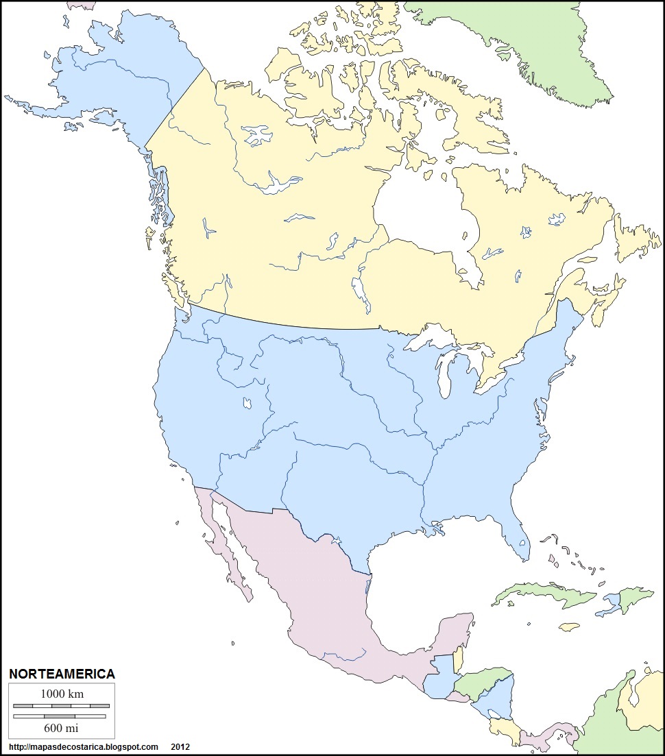 Гидрография америки. Гидрография Северной Америки на карте. North America blank Map. Атлантико-североамериканская область. Bahamas outline Map.