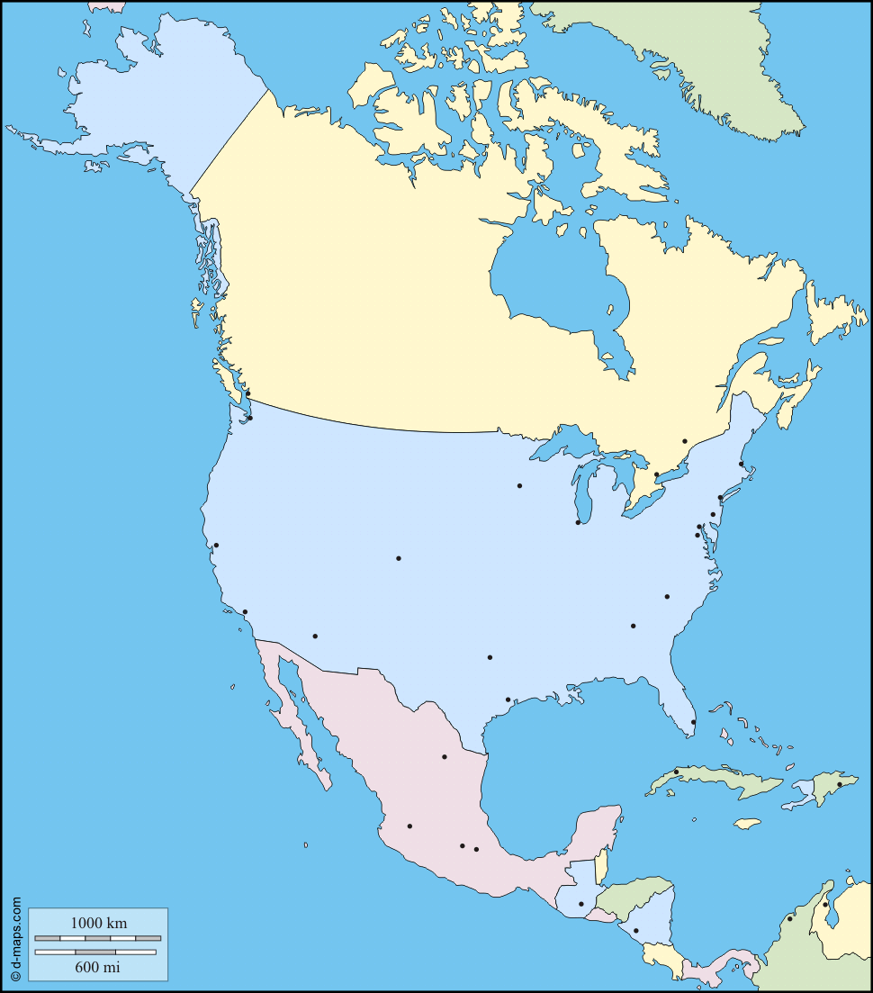 Juegos De Geografía Juego De Países De Norte América Da Cerebriti 3971