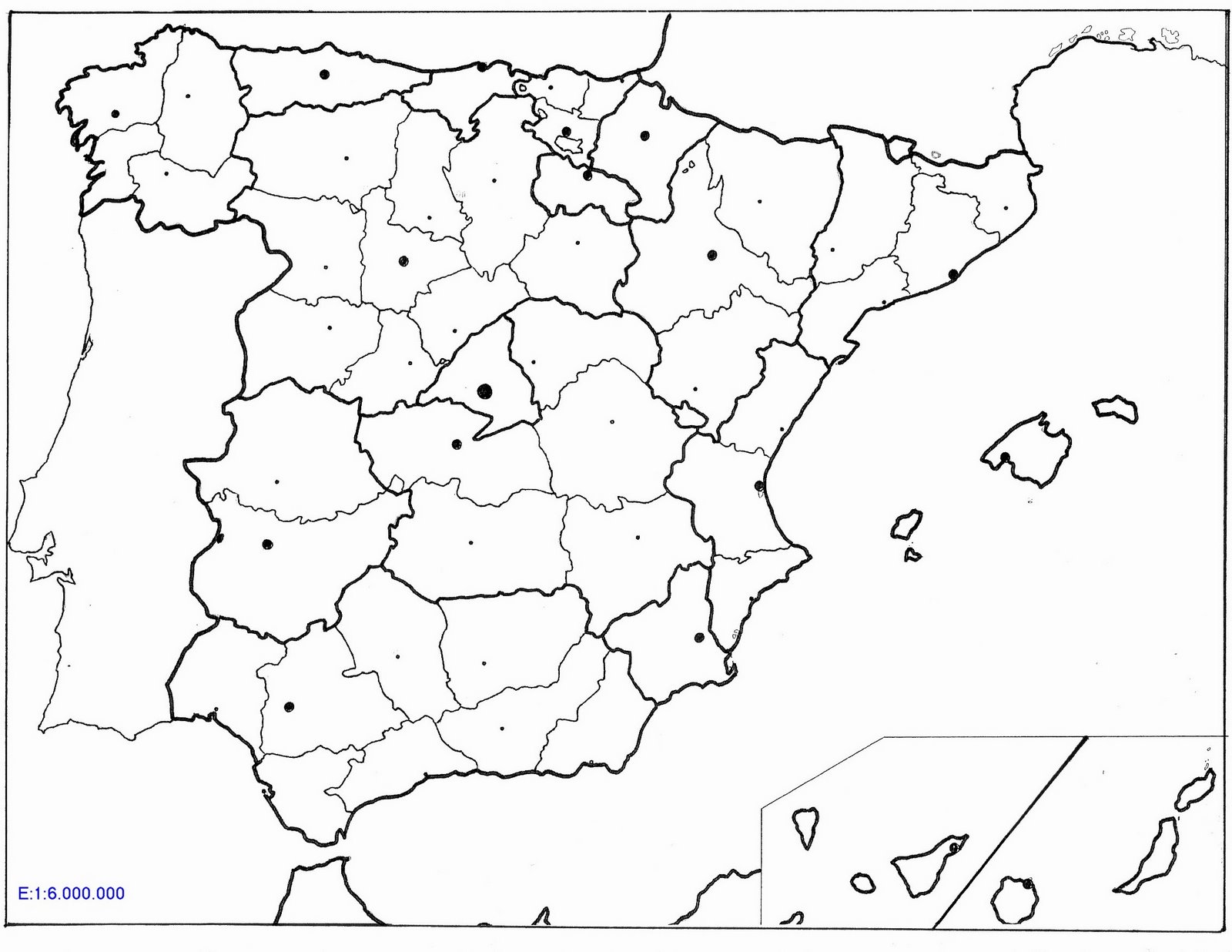 Juegos De Geografía Juego De Sitúa Estas Provincias De España Cerebriti