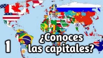 Juegos De Geografía | Juego De Capitales De Cada País ????? (facil ...