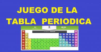 Juegos De Ciencias | Juego De Juguemos Con La Tabla Periódica (2 ...