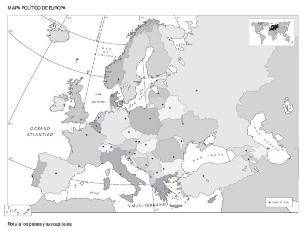 Juegos De Geografia Juego De Mapa Politico De Europa I Cerebriti