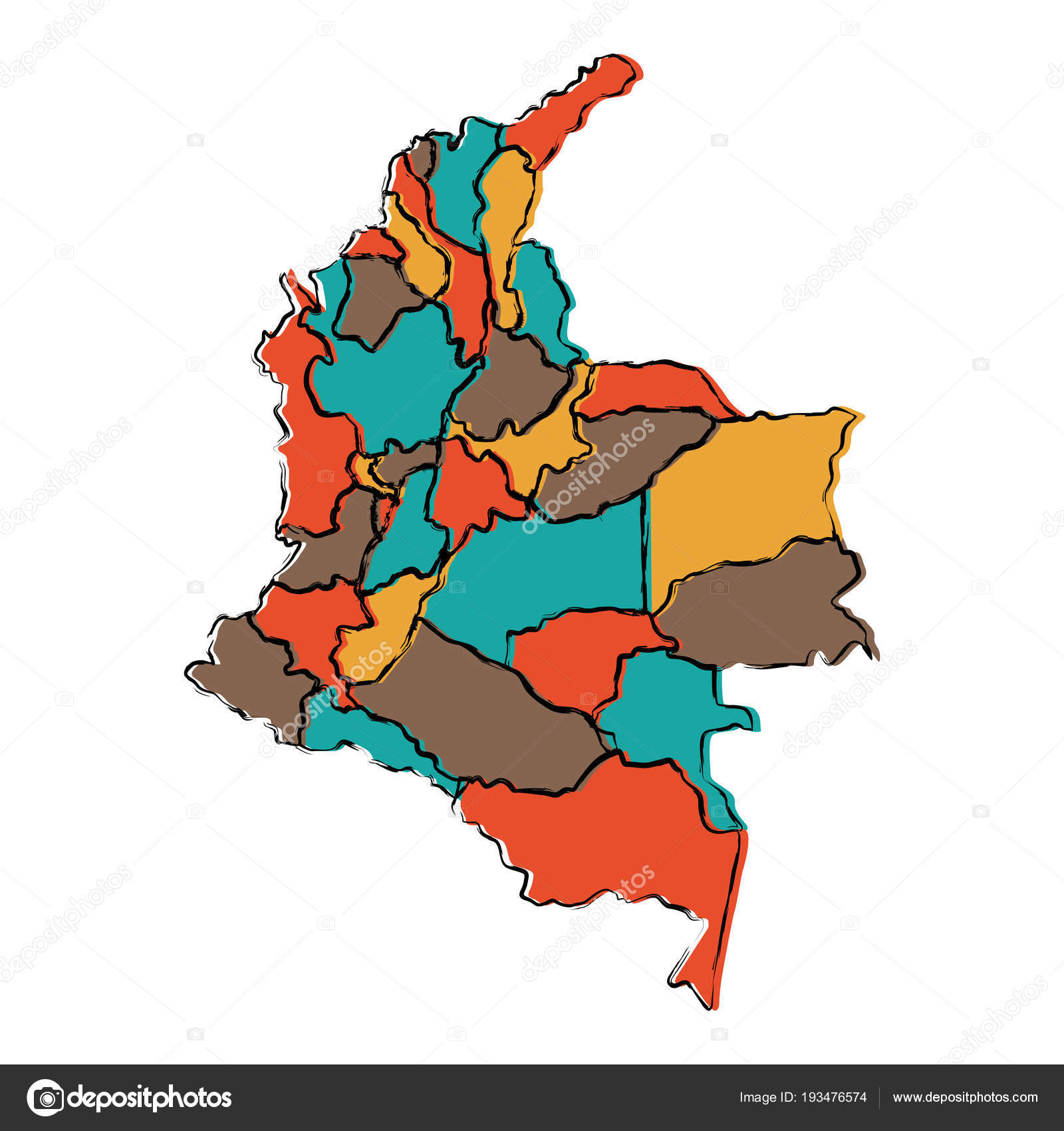 Juegos De Geografía Juego De Departamentos De Colombia En El Mapa 2 Cerebriti 